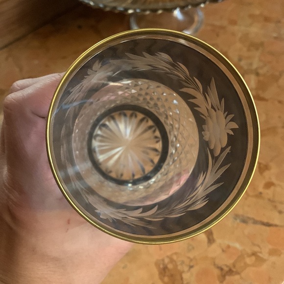 Ebeling & Reuss Sapphire Cut to Clear Crystal Tumbler - Picture 3 of 4